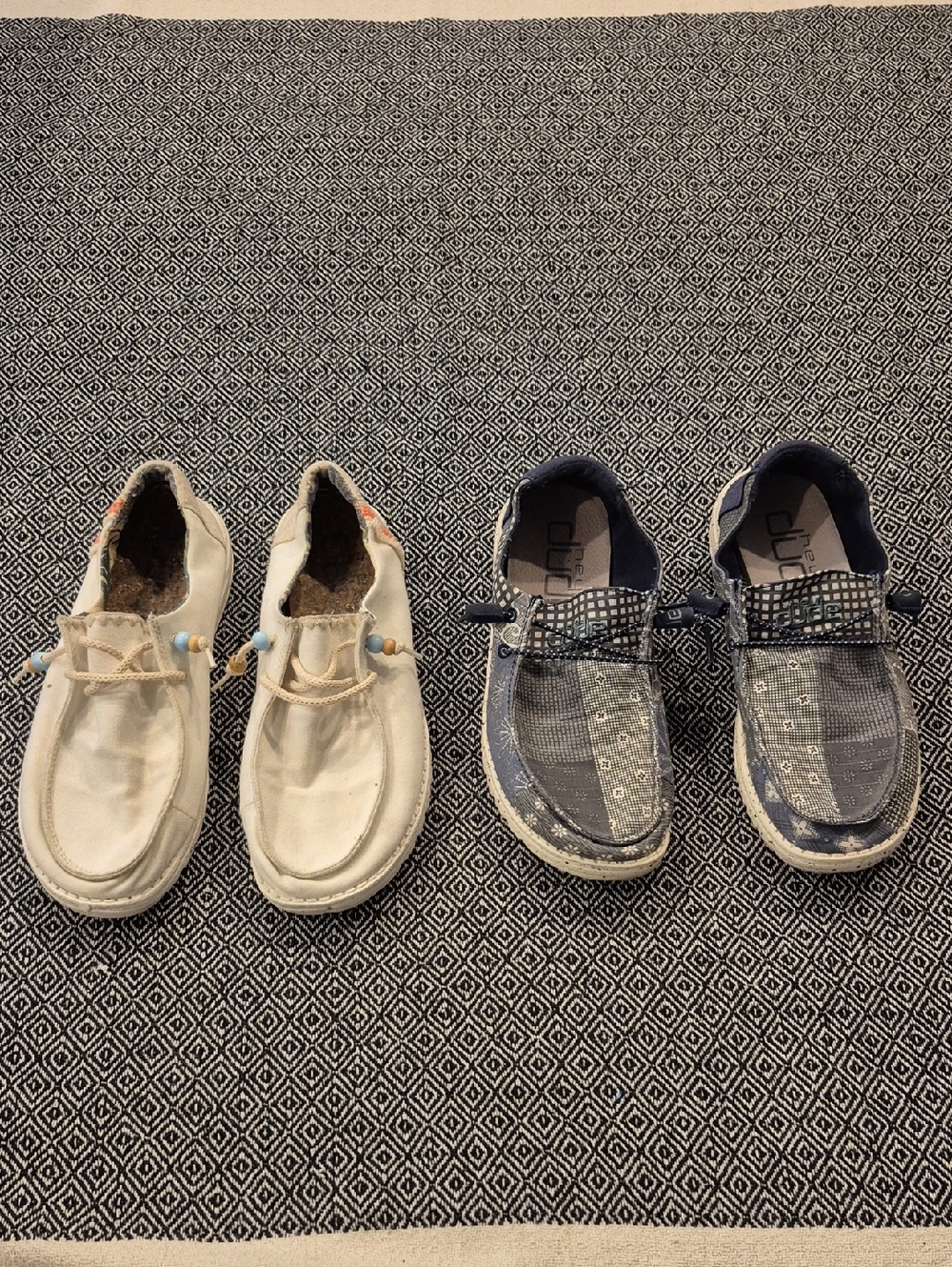 Hey Dude Wendy Slip-On Women's  Shoes Size 8 (Lot Of 2 Pairs)
